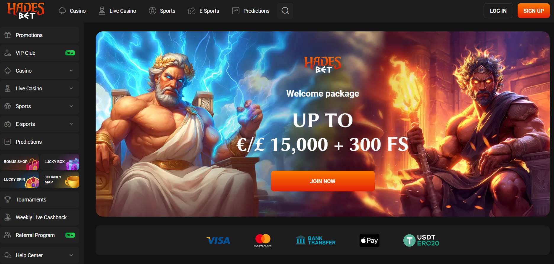Hades Bet Casino