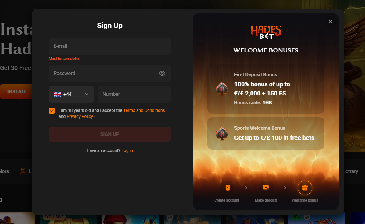 Hades Bet Casino